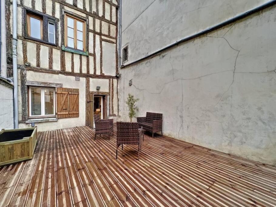 *Jaures* Hyper Centre / Terrasse Apartment Troyes Exterior foto